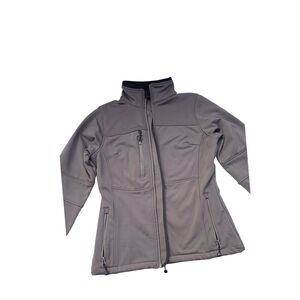 Women's Black Softshell Jacket By Rivers End Size Small Guc